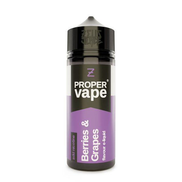 berries and grapes proper vape 100mlsf white