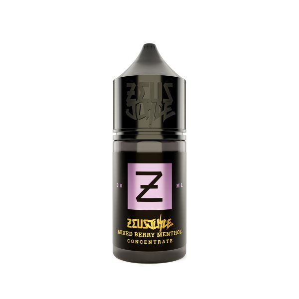 mixed berry menthol zeus juice 30ml concentrate white