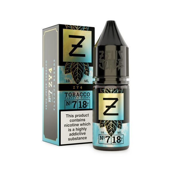 zy4 zeus tobacco 18mg 10ml freebase white