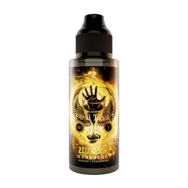 monkberry zeus juice 100ml shortfill white