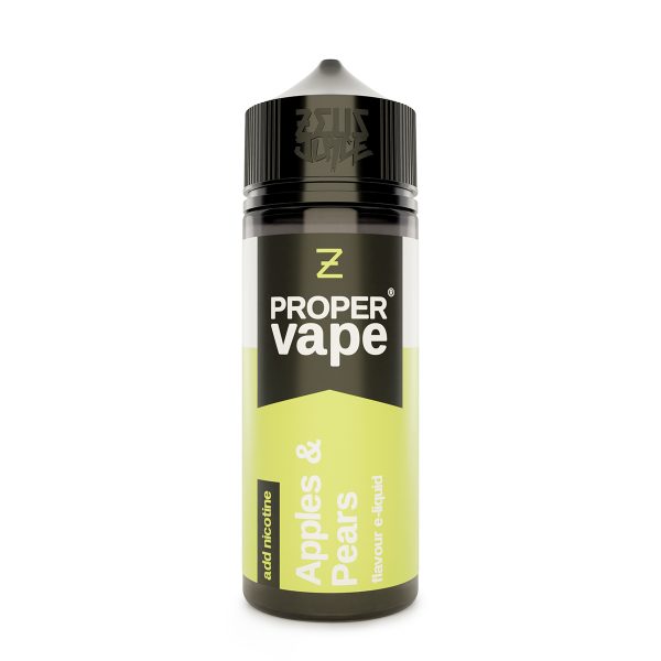 apples and pear proper vape 100mlsf white