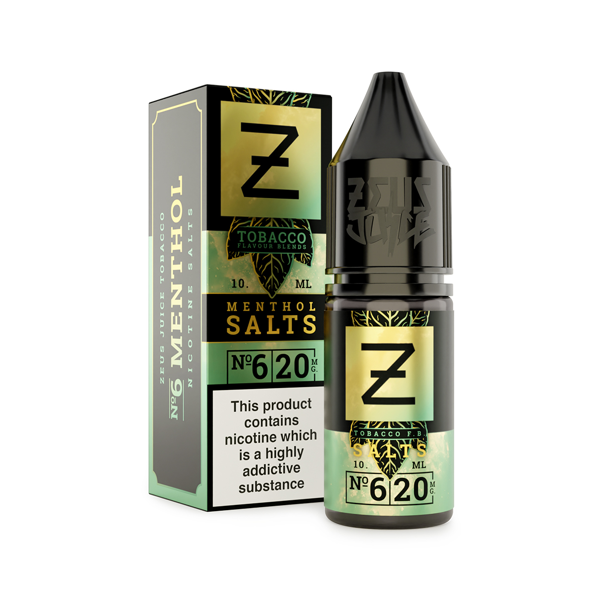 menthol zeus tobacco 20mg 10ml nicotine salts white menthol zeus tobacco 20mg 10ml nicotine salts white