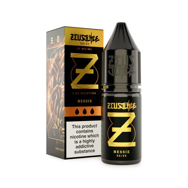nessie zeus juice 12mg 10ml freebase white