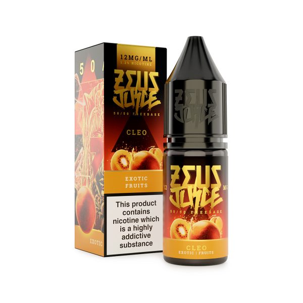 cleo zeus juice 12mg 10ml freebase 5050 white
