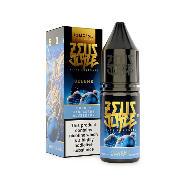 selene zeus juice 12mg 10ml freebase 5050 white