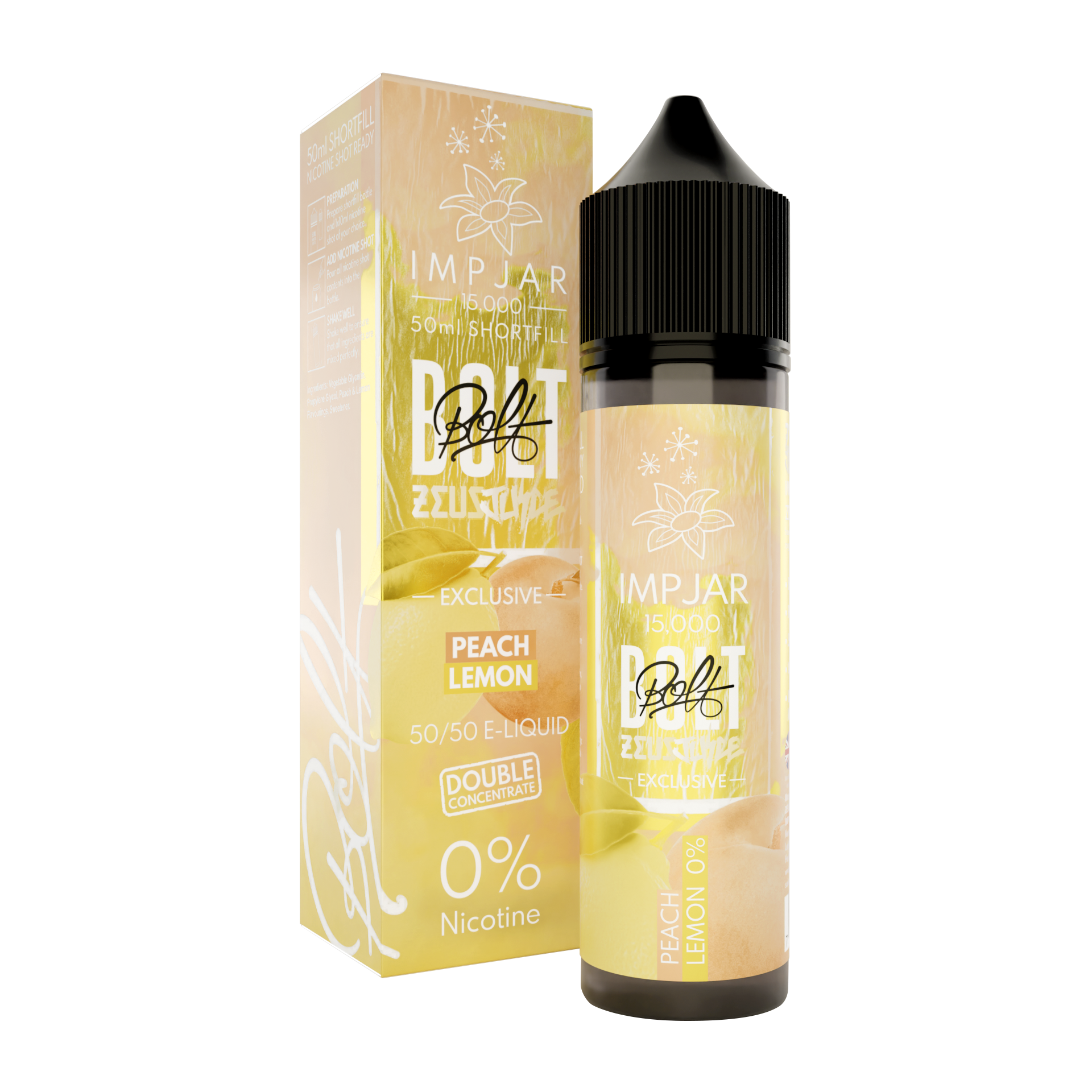 peach lemon imp jar bolt zeus juice 50mlsf white peach lemon imp jar bolt zeus juice 50mlsf white