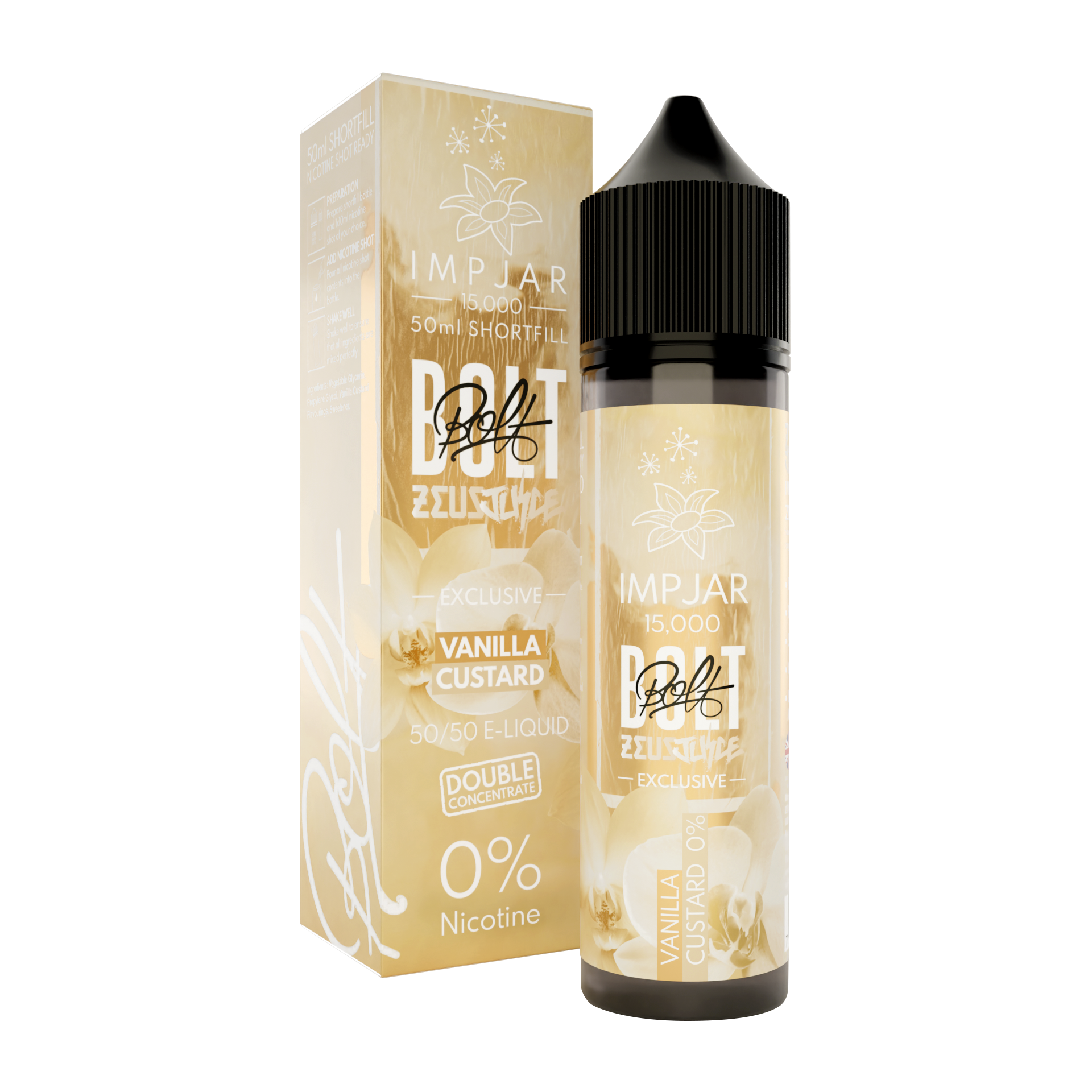 vanilla custard imp jar bolt zeus juice 50mlsf white vanilla custard imp jar bolt zeus juice 50mlsf white