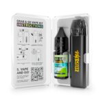 20mg minty menthol bar liq grab and go vape kit open white Web