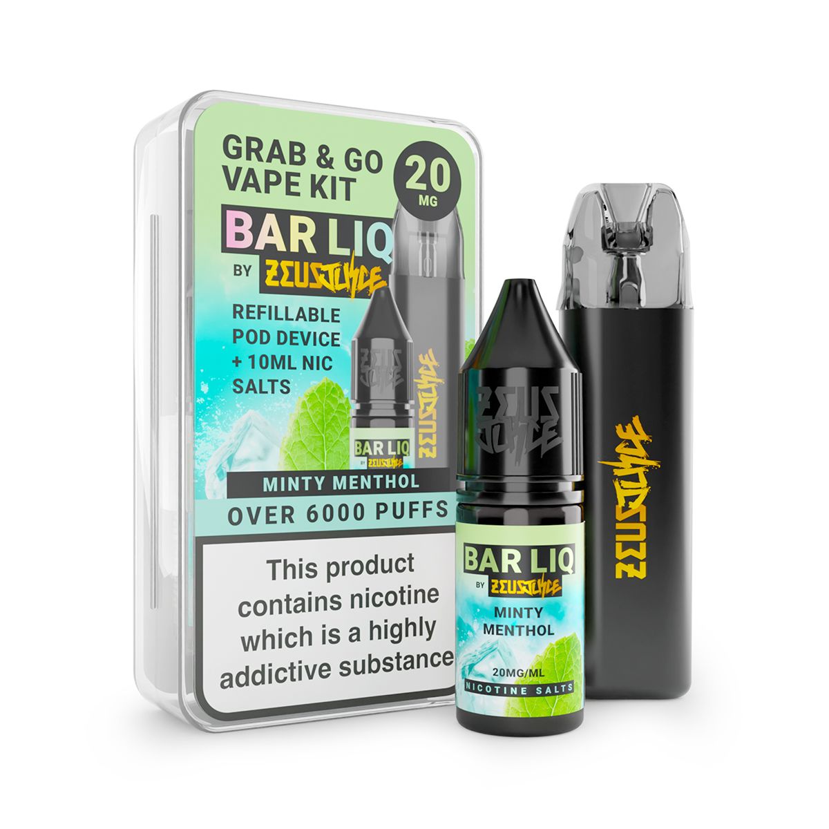 20mg minty menthol bar liq grab and go vape kit white Web 20mg minty menthol bar liq grab and go vape kit white Web