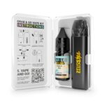 20mg peach ice bar liq grab and go vape kit open white Web