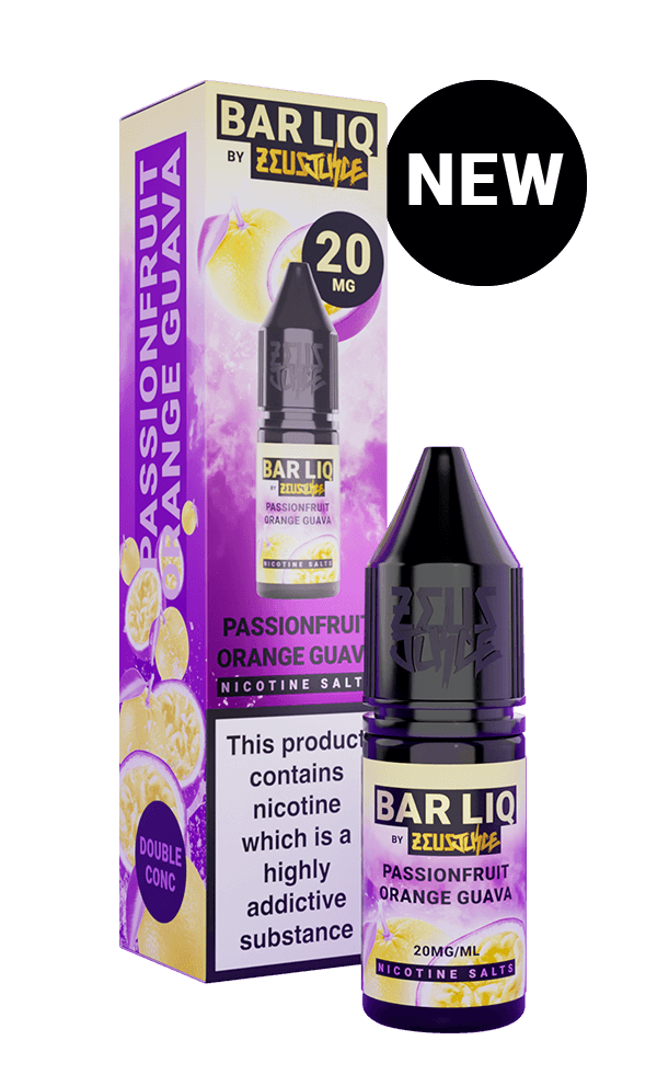 barliq passionfruit orange guava zeus juice 20mg 10ml nicotine salts web