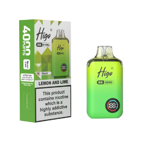 higo bb 4000 lemon lime